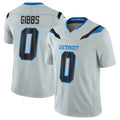 Rebec D.Lions #0 Jahmyr Gibbs Silver 2026 F.U.S.E. Rivalries Collection Limited Football Stitched Jersey